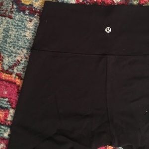 High-waisted Black Lululemon Leggings